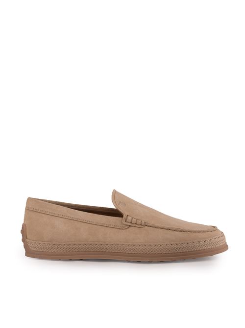 Mocassino Slip-on in pelle beige TOD'S | XXM0TV0AJ30 RE0C606